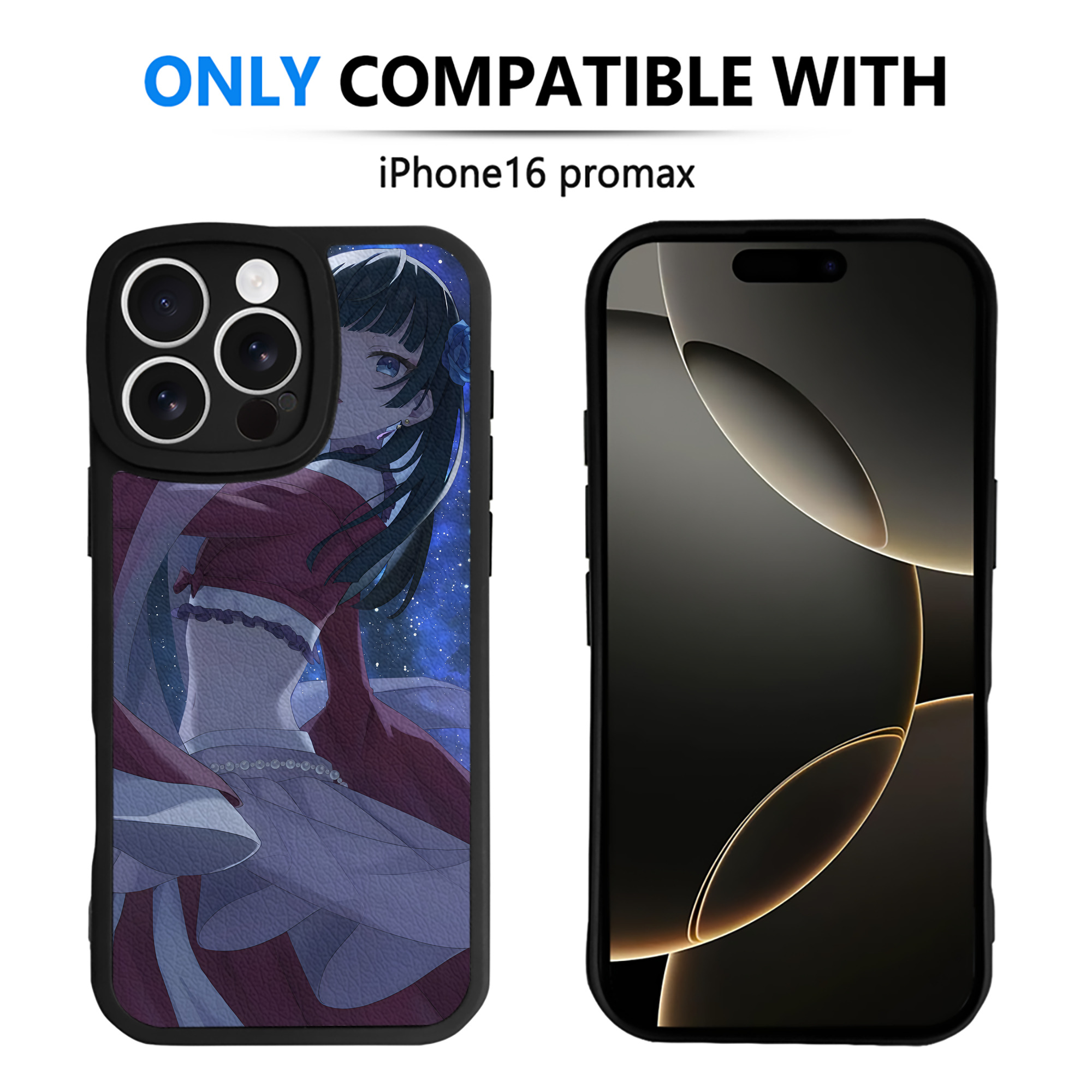 （画像用） 薬屋のひとりごと The Apothecary Diaries 【iPhone 16シリーズ対応】シリコンスマホケース（レザー調） 材質：シリコン
